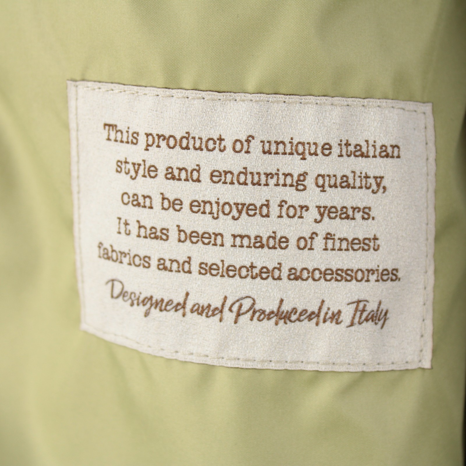 Waterville NWT Polyester Quilted Vest Size 50 (L US) Fit In Solid Green