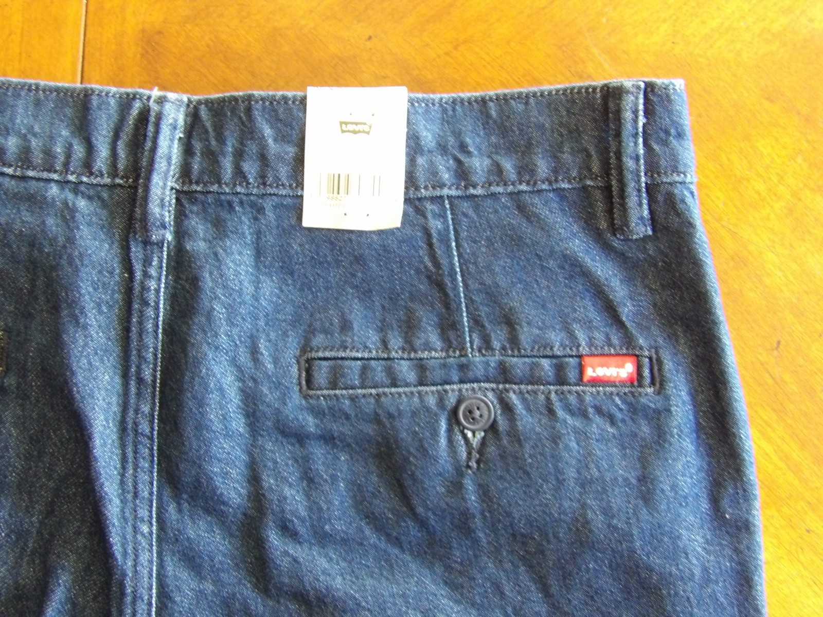 Levi’s XX Chino Relaxed Straight Leg Fit Men’s 100% Cotton Dark Blue Denim Jeans
