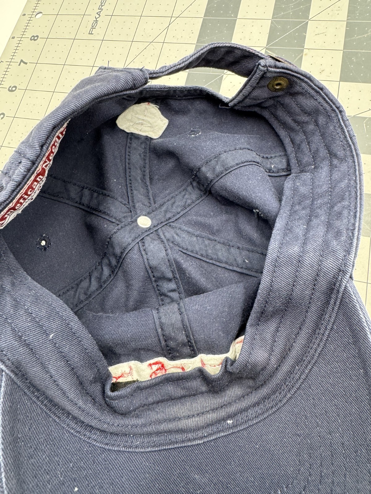 Vintage Phish Canvas Adjustable Baseball Cap Navy Blue. One size fits most
