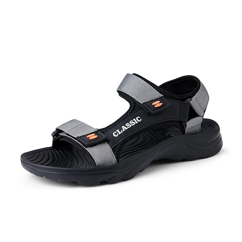 Men Outdoor Wadable Sandals Arch Support Open Toe Beach Slippers Durable
