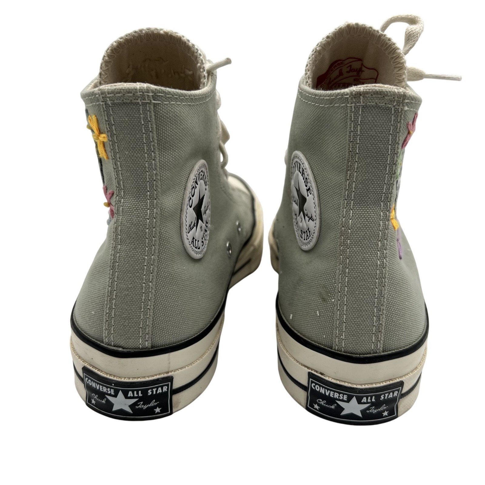 Converse Chuck Taylor All Star Size US M6 / W8 Embroidered Sage High Top Sneaker