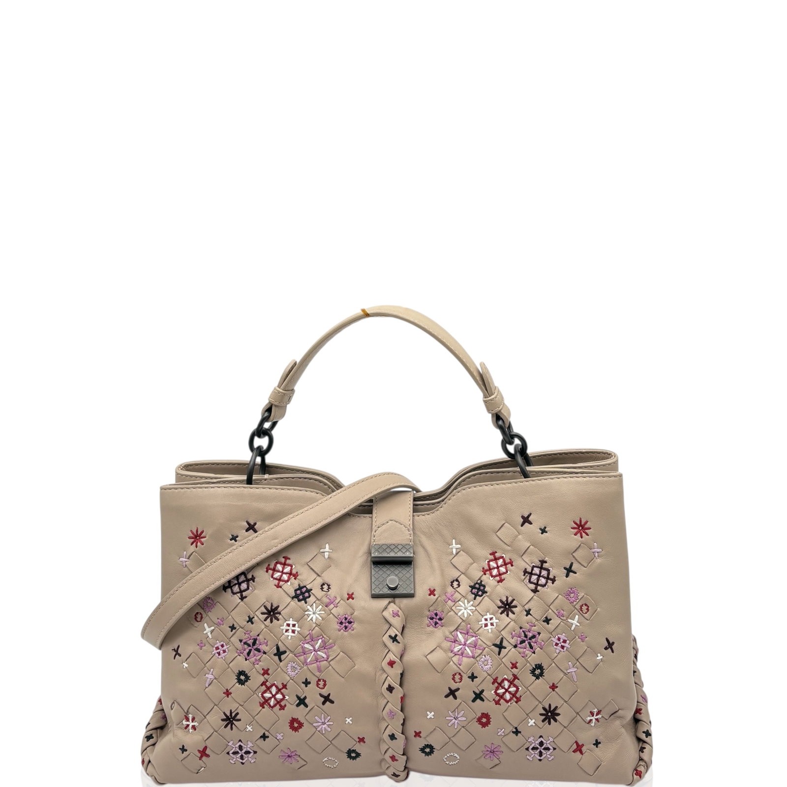 Bottega Veneta Medium Napoli Tote Natural Tan Lambskin Nappa (ws030126b6)