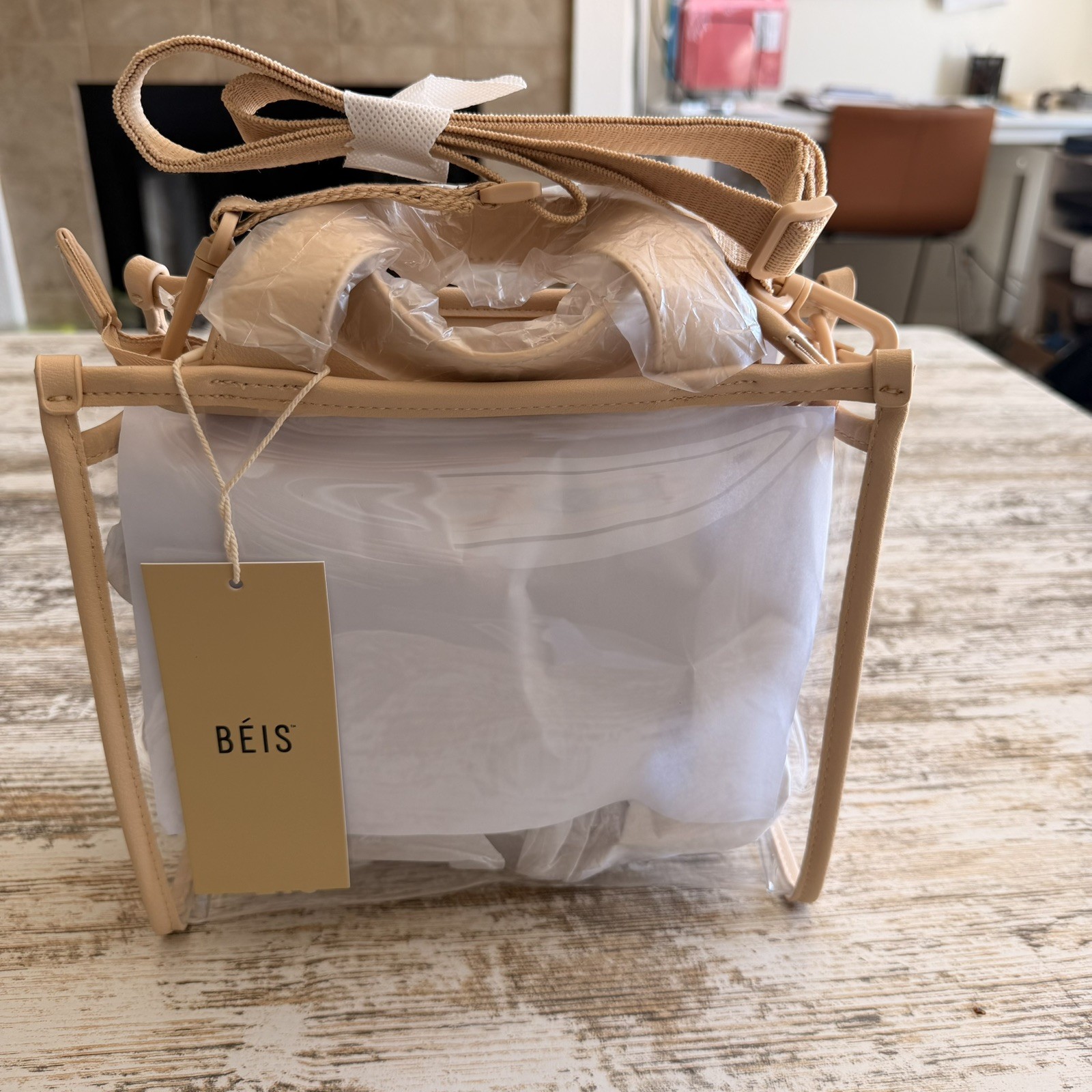 BÉIS Stadium Tote Clear Bag – Brand New with Tags