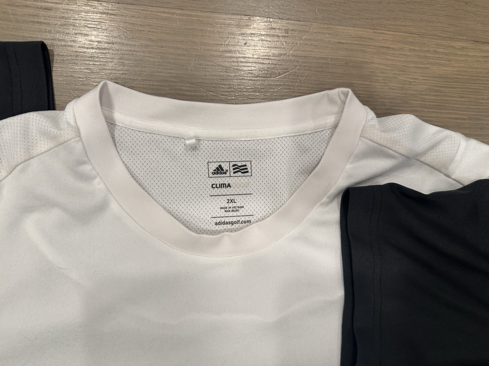 Adidas Golf Clima Cool T-Shirts – Set Of Three – 2XL – 2 Black/1 White