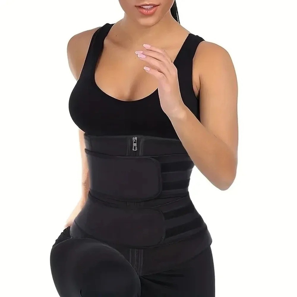 1pc Waist Trainer Slimming Body Shaper Fitness Belt Weight Loss Fat Burning
