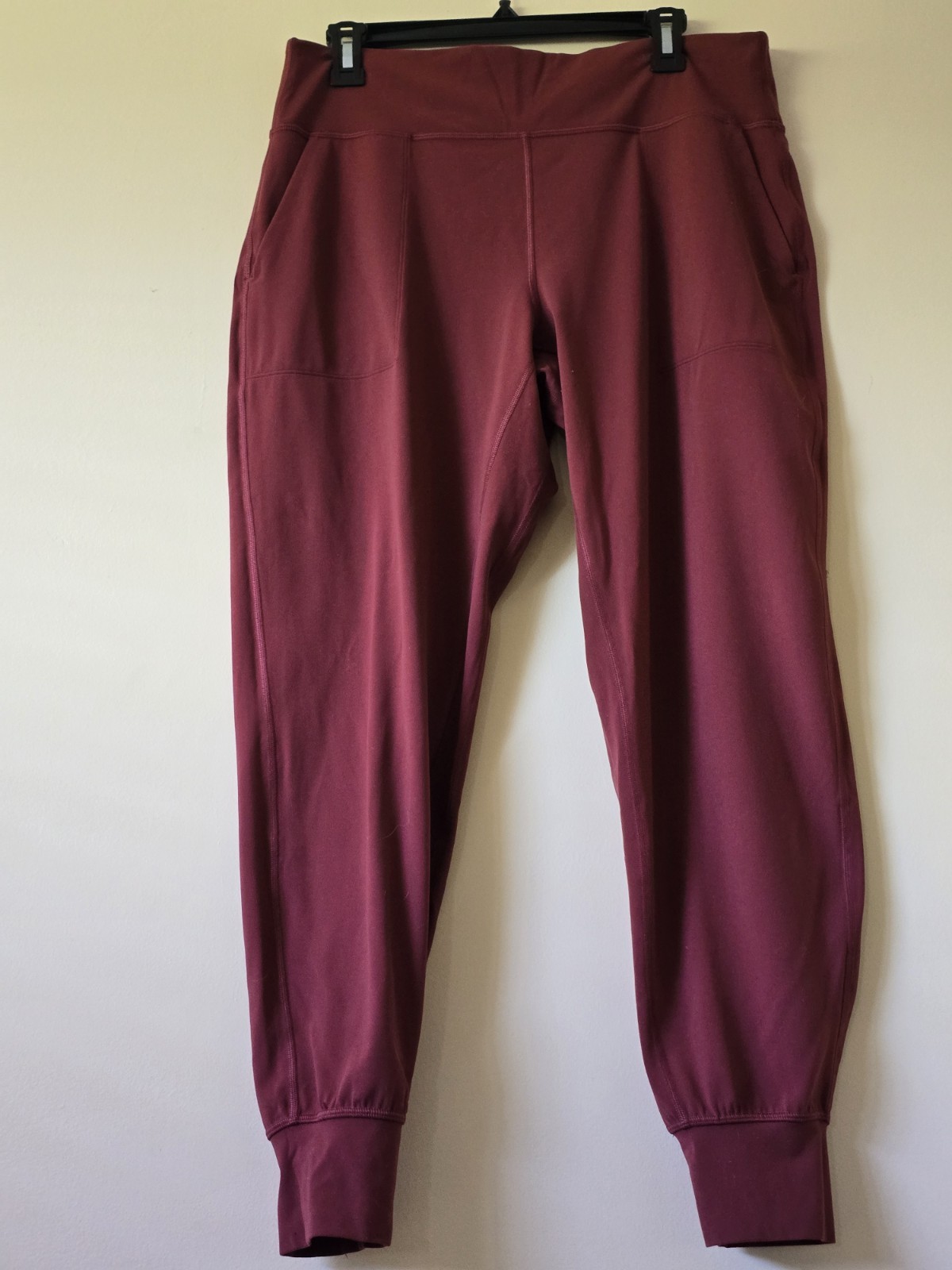 Lululemon High Rise Jogger Women Sz14 Terracotta