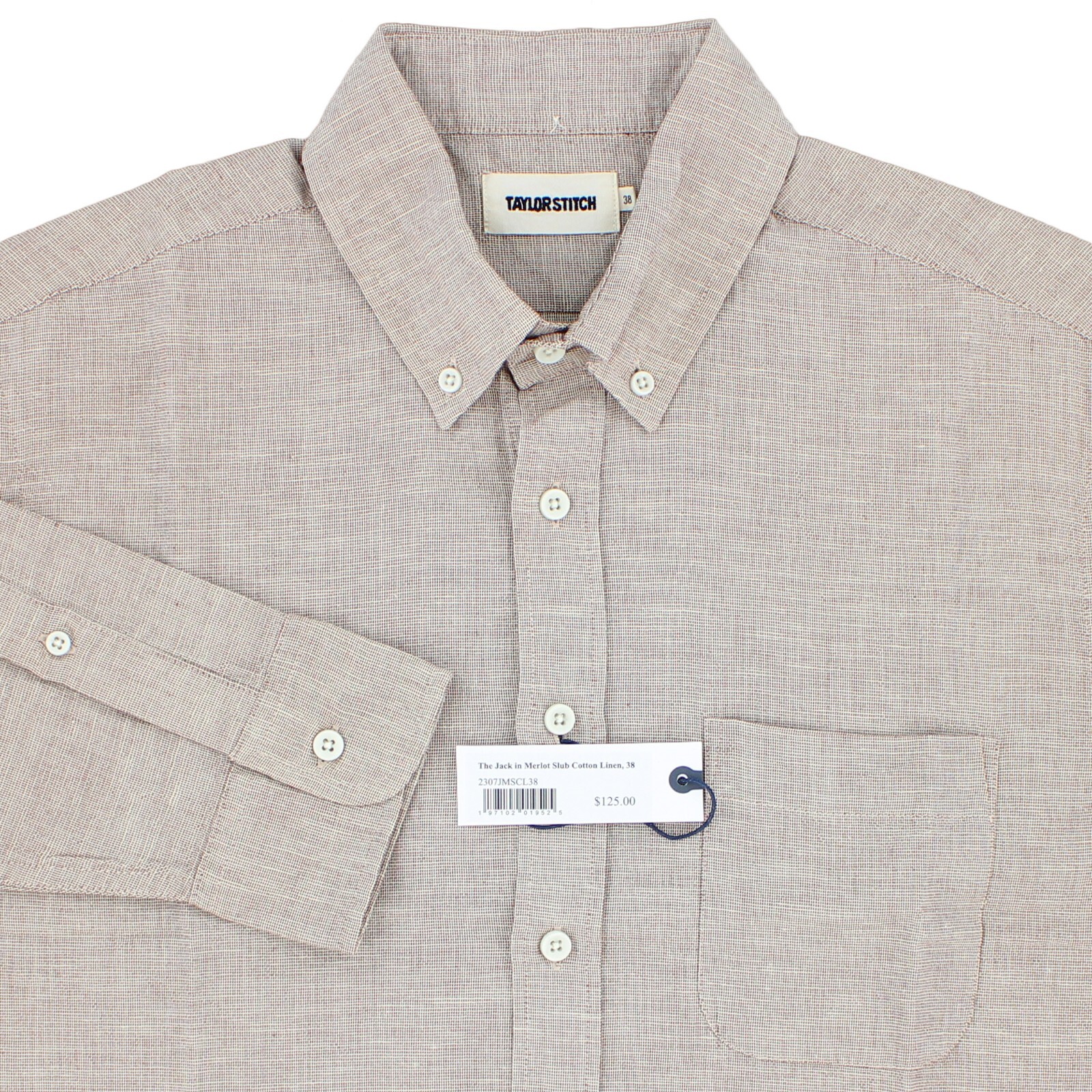 Taylor Stitch Men’s Jack Shirt Soft Casual Collared All Season Button Down $125