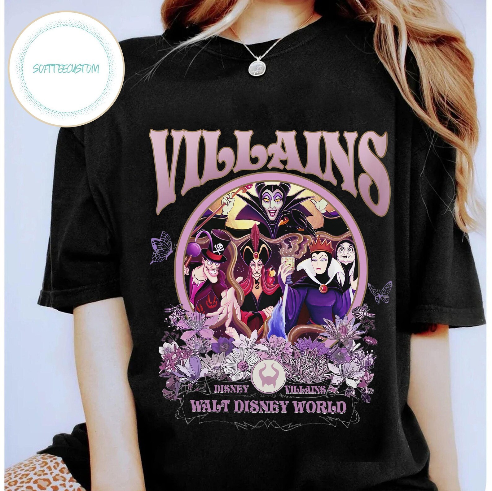 Disney Villains Walt Disney Shirt | Bad Witches Club Tshirt