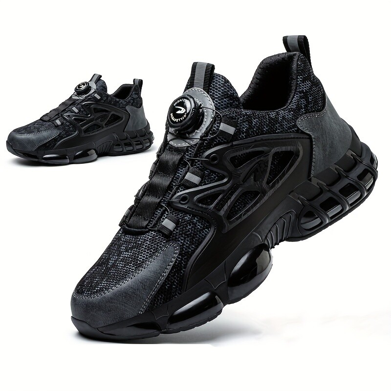 Work Indestructible Safety Shoes Steel Toe Work Boots Breathable Men Sneakers