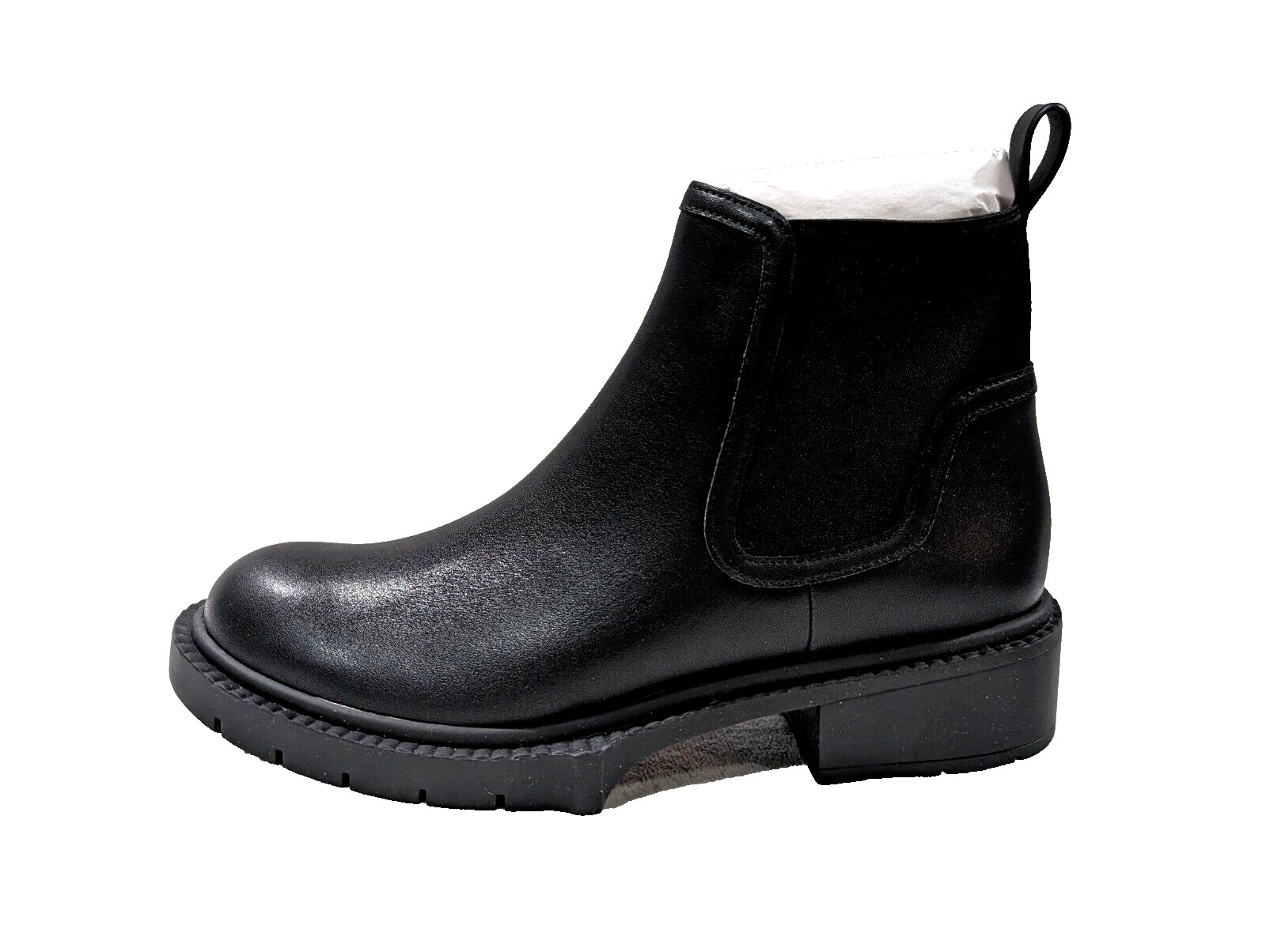 Coach Women’s Lenora Black Leather Booties (CO501) Size 7 NWB
