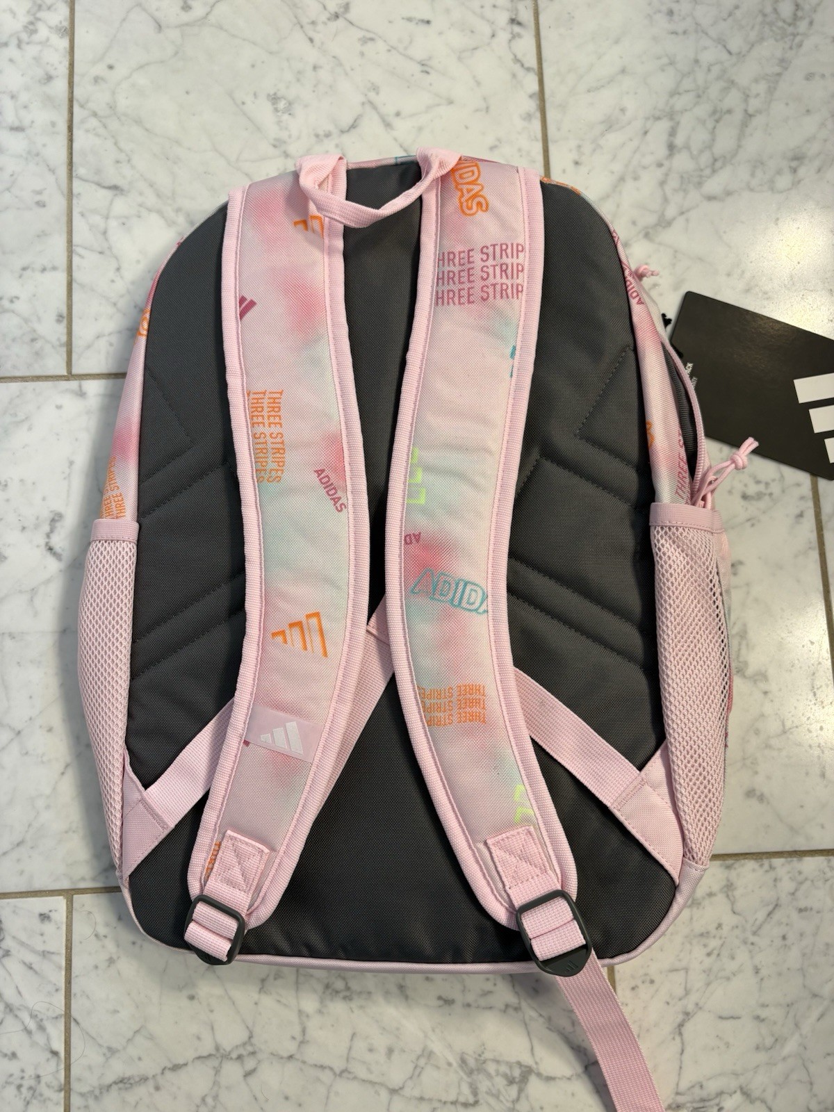MATCHING SET Adidas Affiliate Lunchbox & 18in Backpack W/ Laptop Sleeve Pink