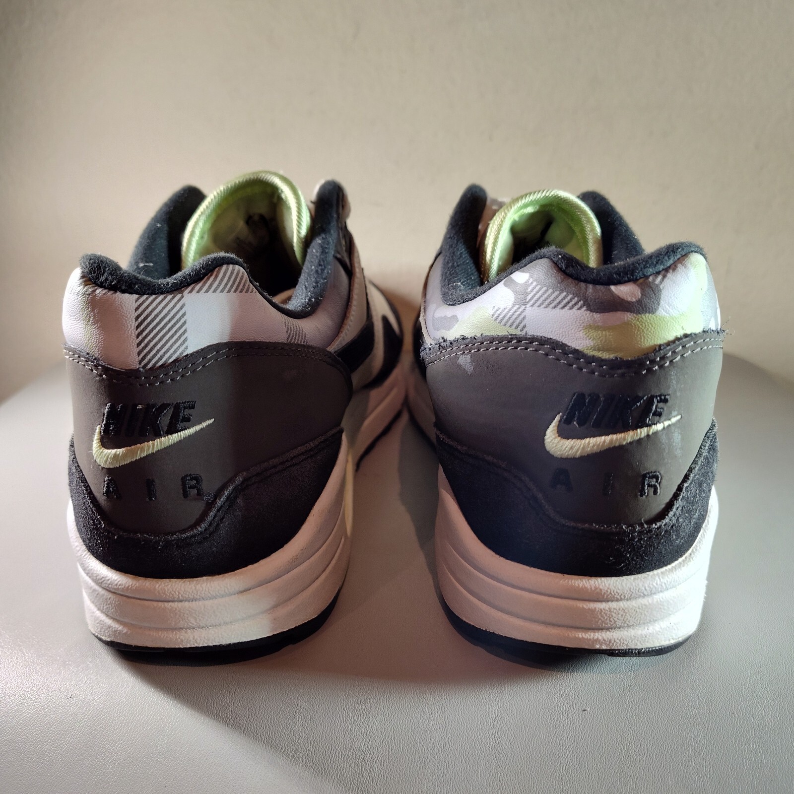 Nike Air Max 1 ‘Remix Pack’ White Black Camo DB1998-100 Men’s Size 10 Sneakers