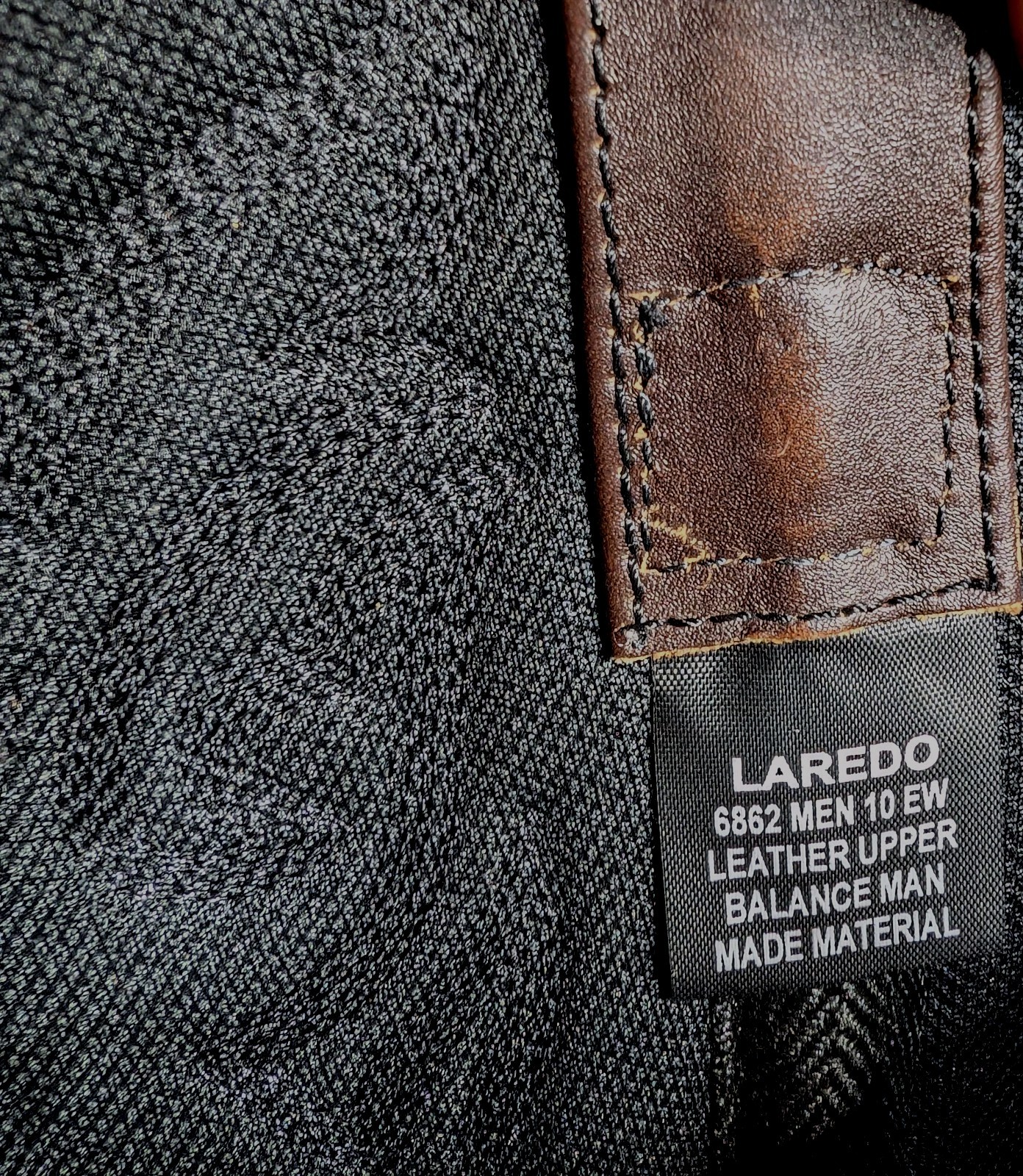 Laredo Men’s Boots Hawk Burnt Apple Leather Cowboy Boots 6862 Size 10 EW