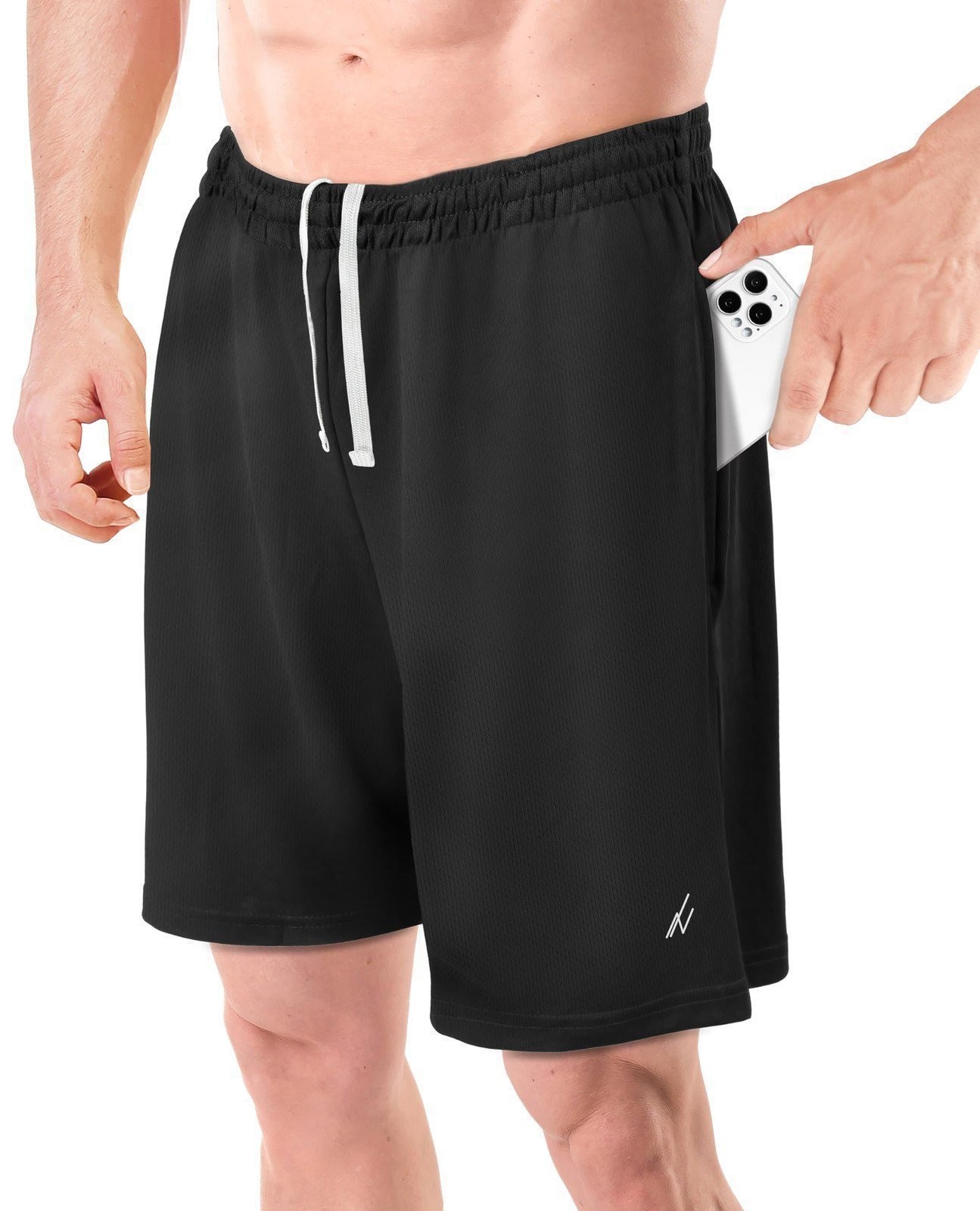 NY Threads Men’s Athletic Shorts Quick Dry Loose-Fit Lightweight Running…