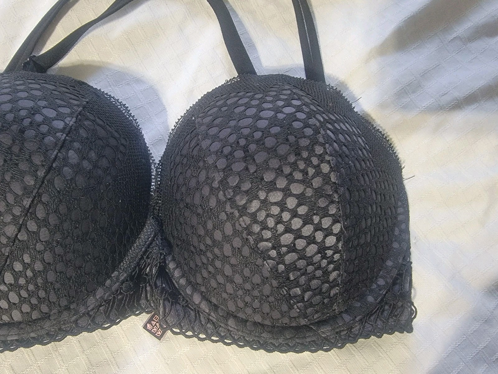 Victoria’s Secret Very Sexy Multi-Way Bra Black Pattern 32DD