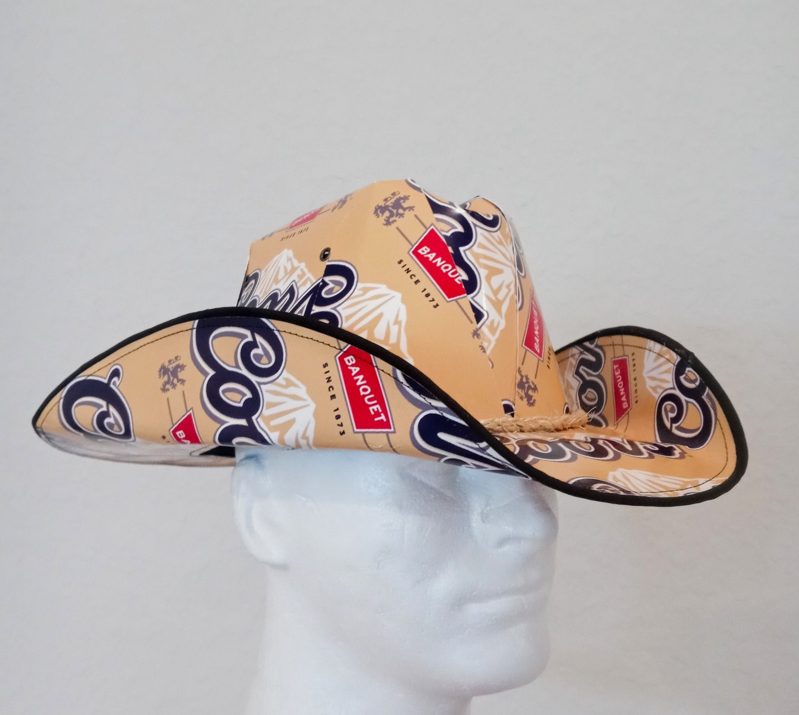 Beer Inspired Banquet Custom Cowboy Hat
