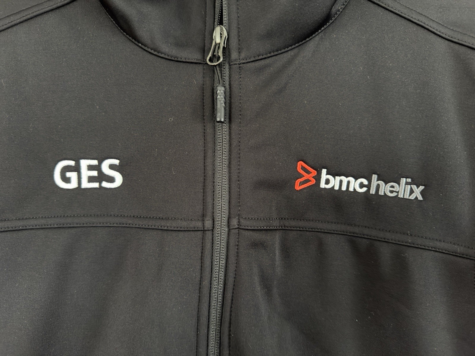 The North Face Men’s Ridgewall Soft Shell Vest Black Size L NWT Embroidered