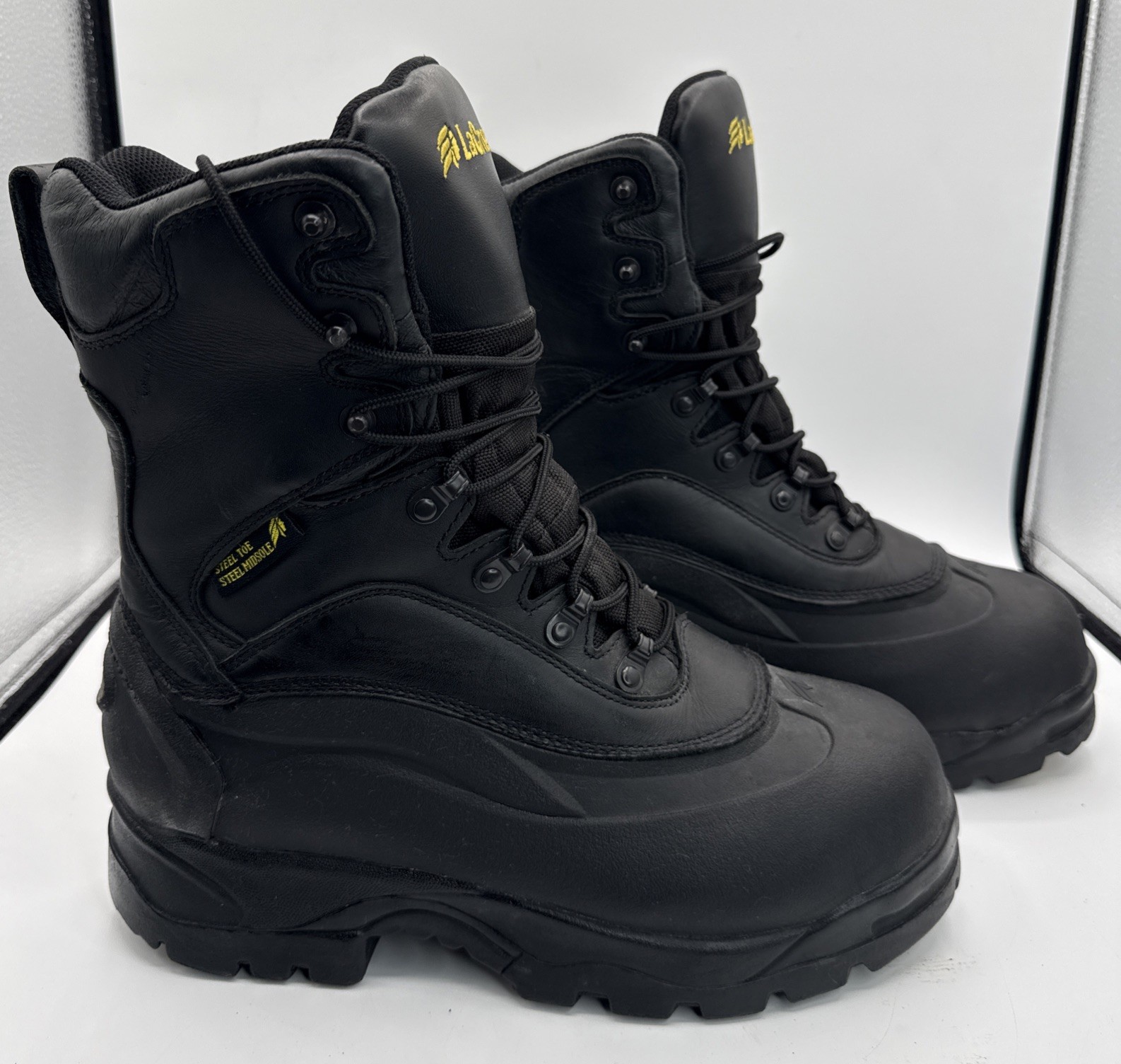 LaCrosse Max Trax 10″ Insulated Steel Toe Work Boots Men’s 9M Water Proof Nice!