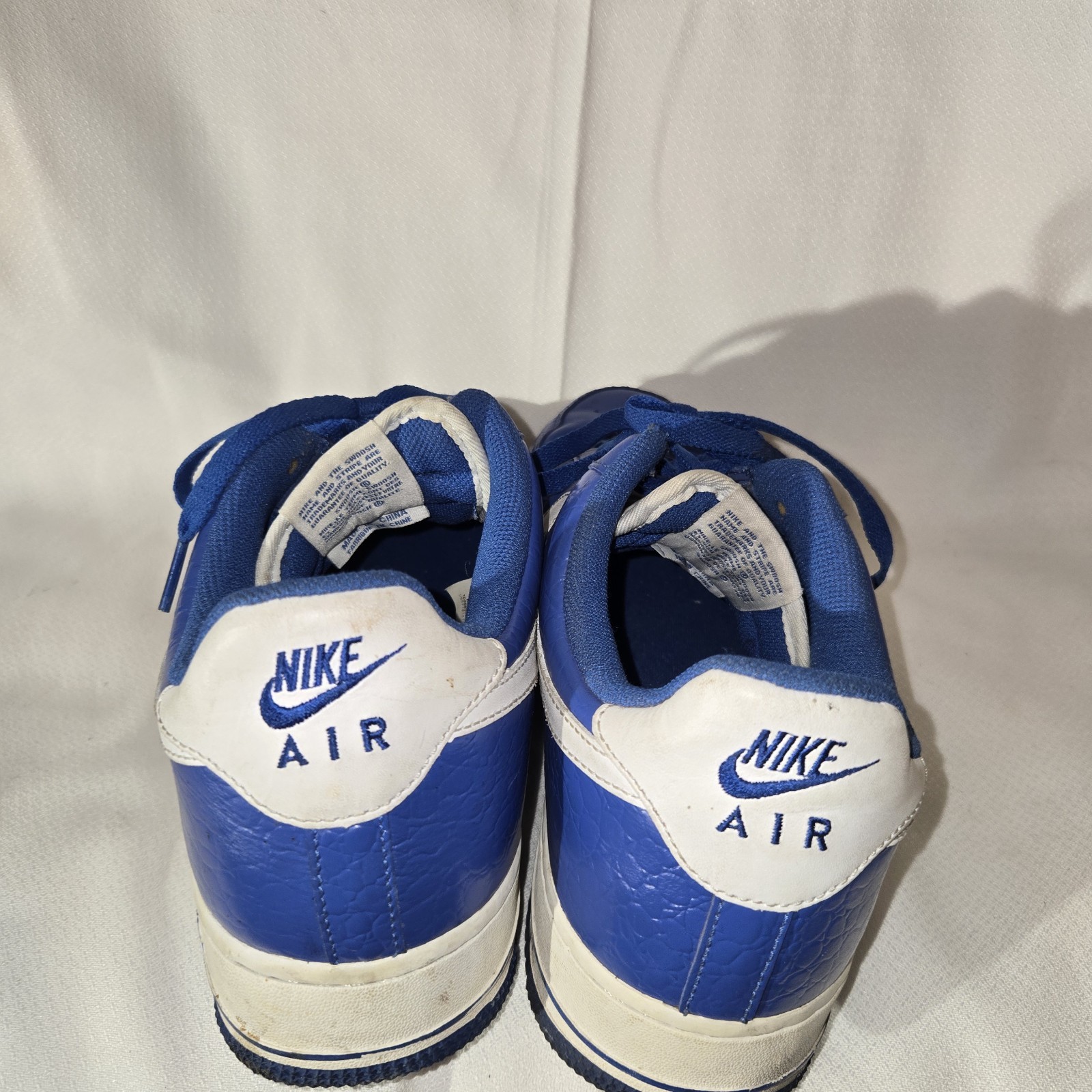 Nike Air Force 1 ’07 Varsity Royal/White Low Top Sneakers 315122-408