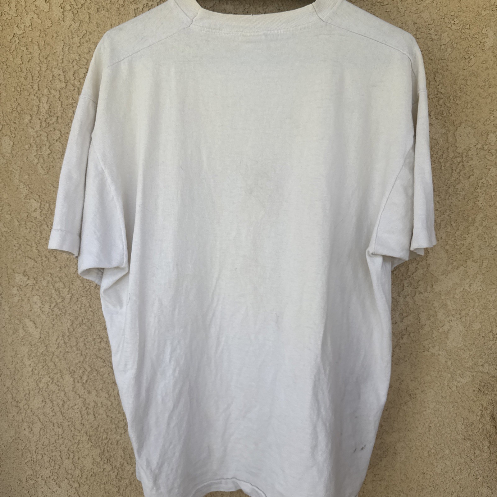 Vintage 80`s BATMAN Movie T Shirt 1989 Fruit Of The Loom Tag Size XL Made in USA