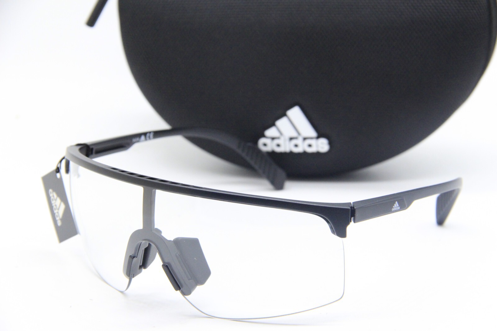 NEW ADIDAS SP 0005 01A PHOTOCHROMIC BLACK AUTHENTIC SUNGLASSES W/CASE 137MM