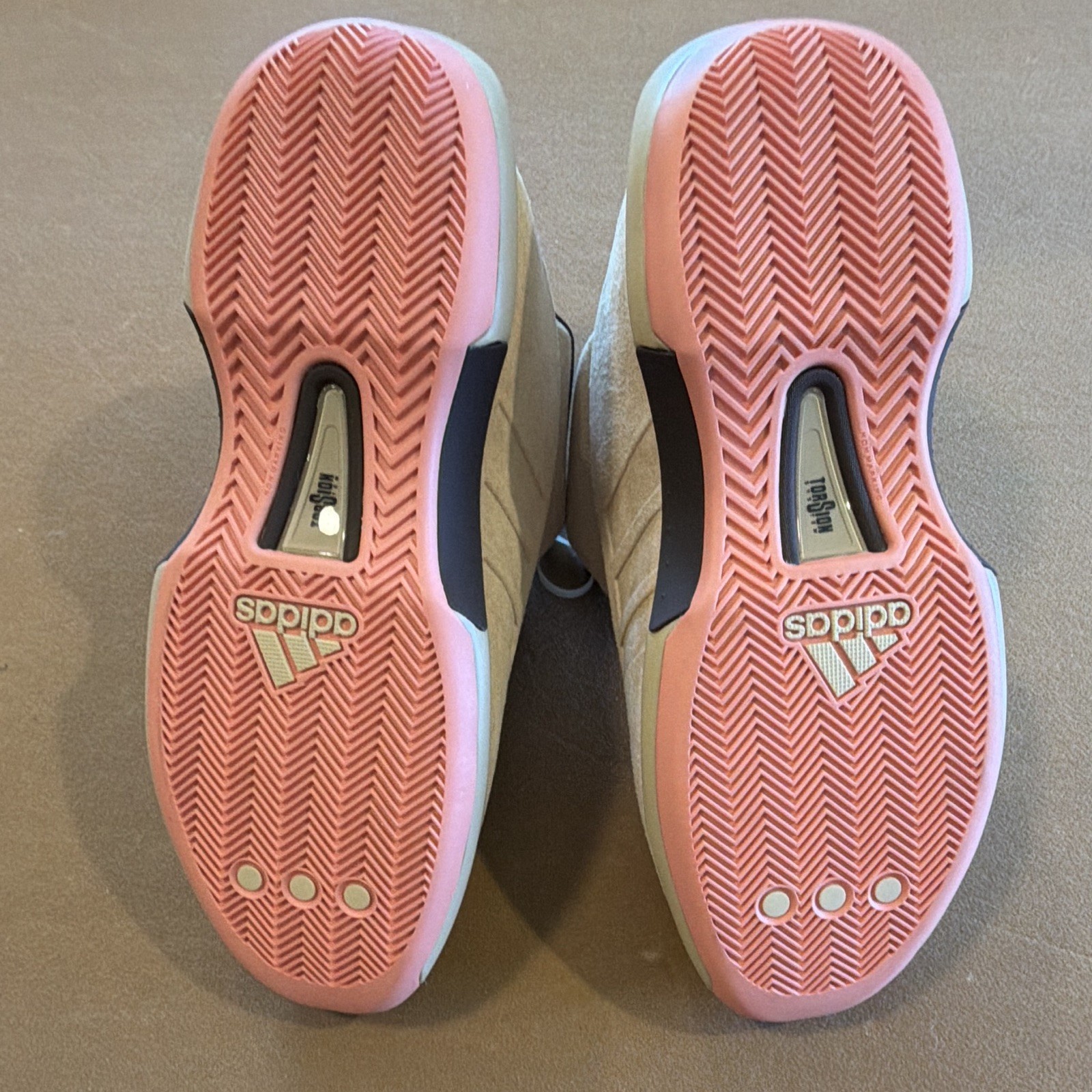 adidas Men’s Crazy 1 Lace-Up Magic Beige Pink Rubber Sole