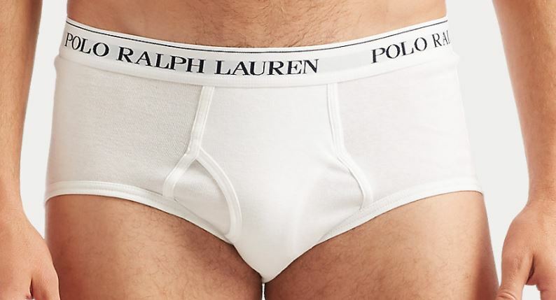 4 RALPH LAUREN POLO COTTON MID RISE BRIEFS SIZES S M L XL BLACK WHITE GRAY NWT