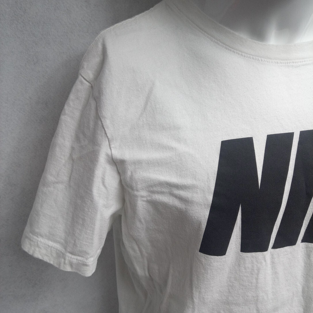 Nike Men’s T-Shirt Athletic Logo Name Printed Active Short Sleeve Tee