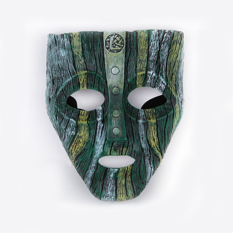 The Mask Cosplay Halloween Masks Adult Comedy Men Resin Christmas Gifts Toys