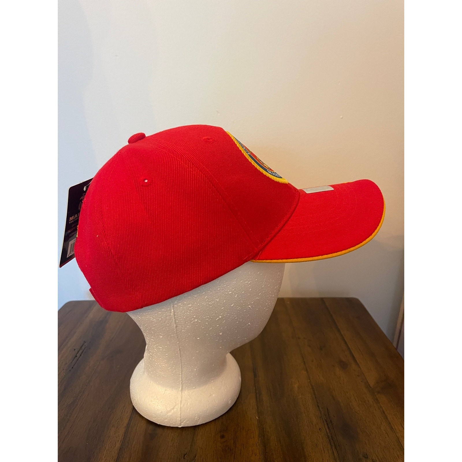 USMC Marine Corps Marines The Few The Proud Red Adjustable Baseball Hat