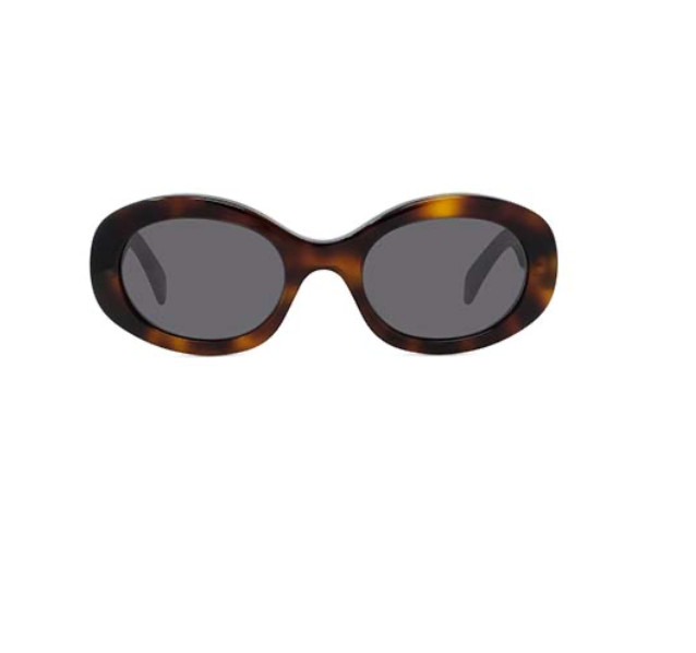 Celine CL40194U 53A 52 Havana Sunglasses CL40194U