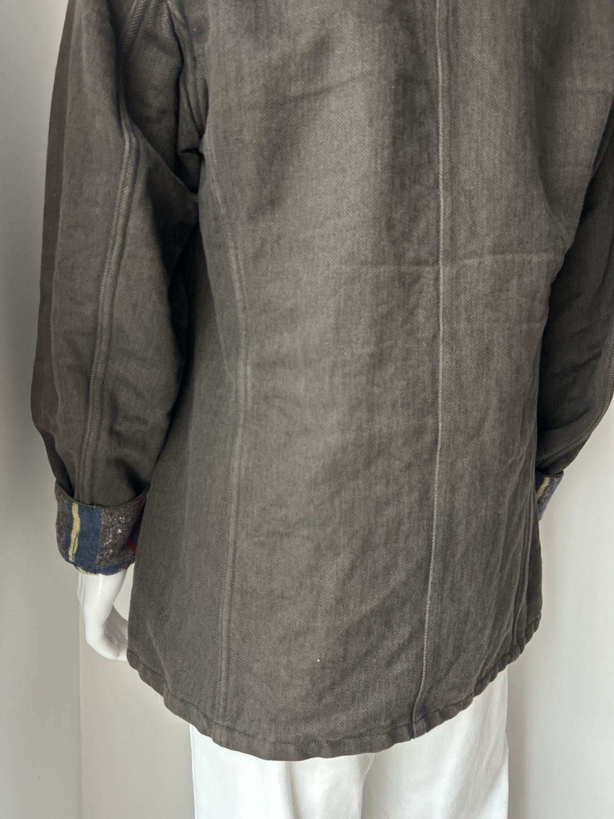 Mister Freedom MFSC Faro Sack Coat 42 HBT Gun Powder Troy Blanket Japan