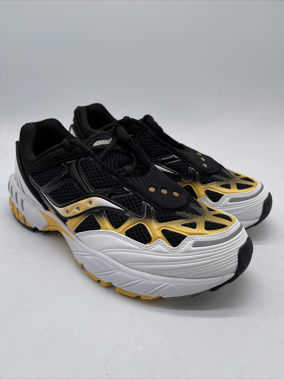Saucony Grid Web Black Yellow Steelers S70466-3 Men’s Sizes 8-13