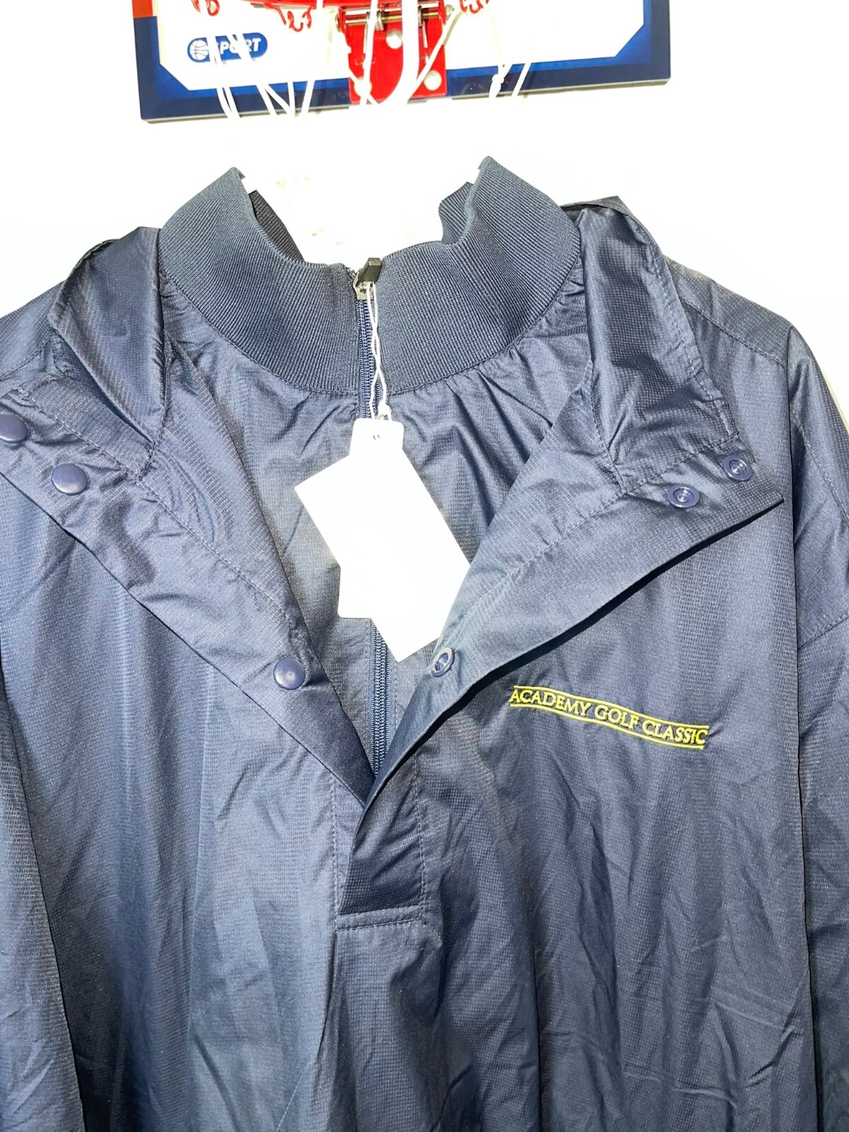 NORTH END pullover windbreaker jacket – academy golf classic mens size XXL – NWT