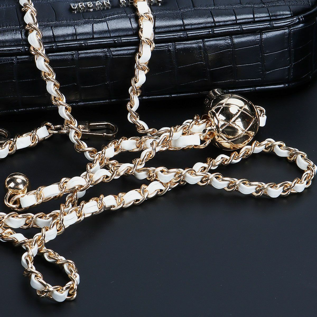 120cm Leather Chain Replacement Crossbody Shoulder Purse Handbag Bag Strap