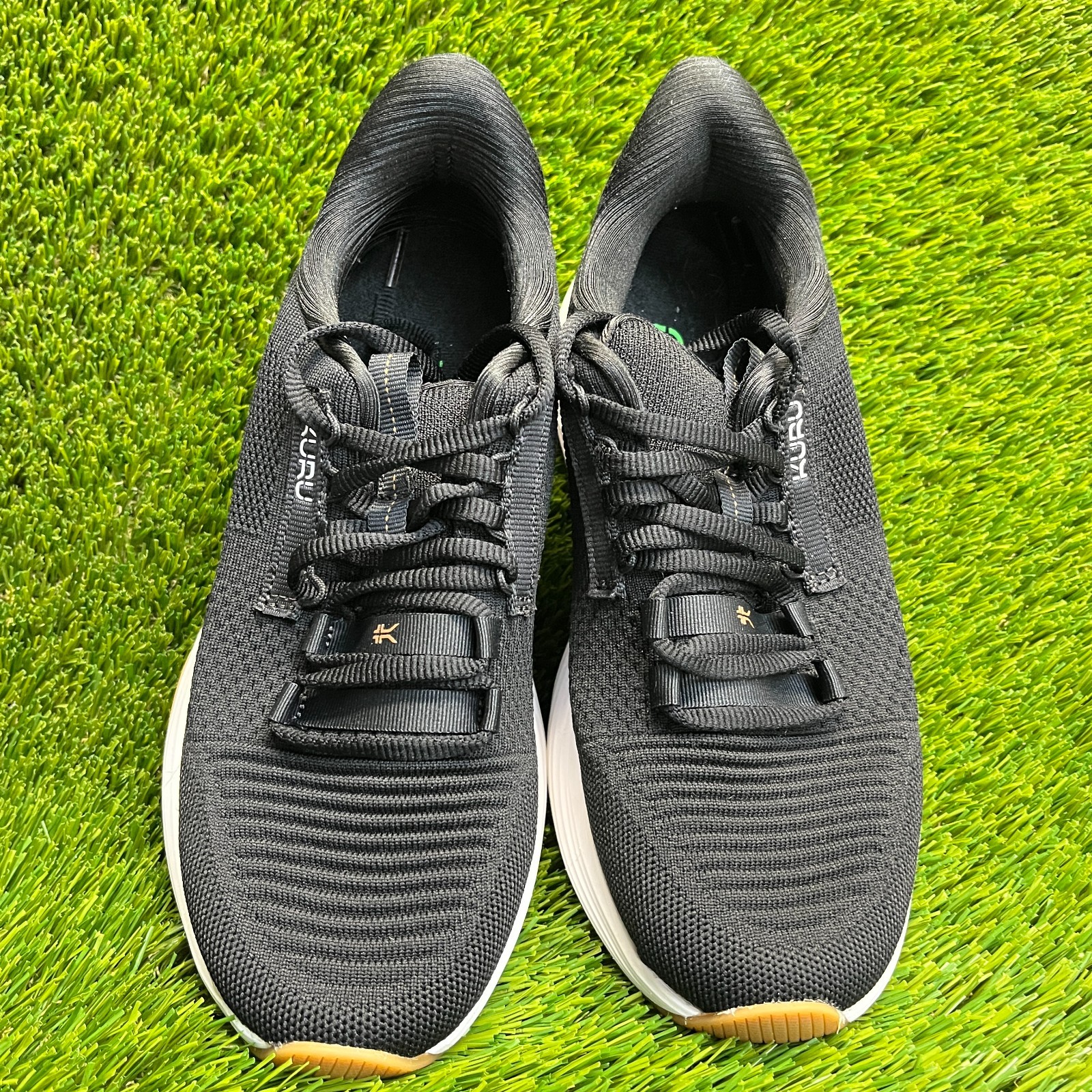 Kuru Atom 2 Womens Size 7.5 Black White Athletic Running Walking Shoes Sneakers