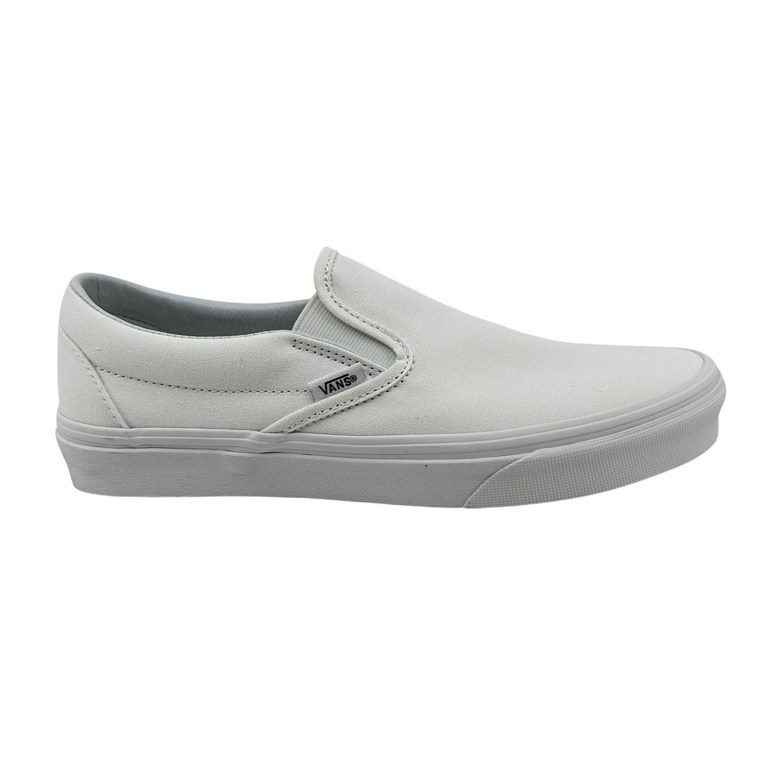 VANS Classic Slip On True White Mens Athletic Sneaker