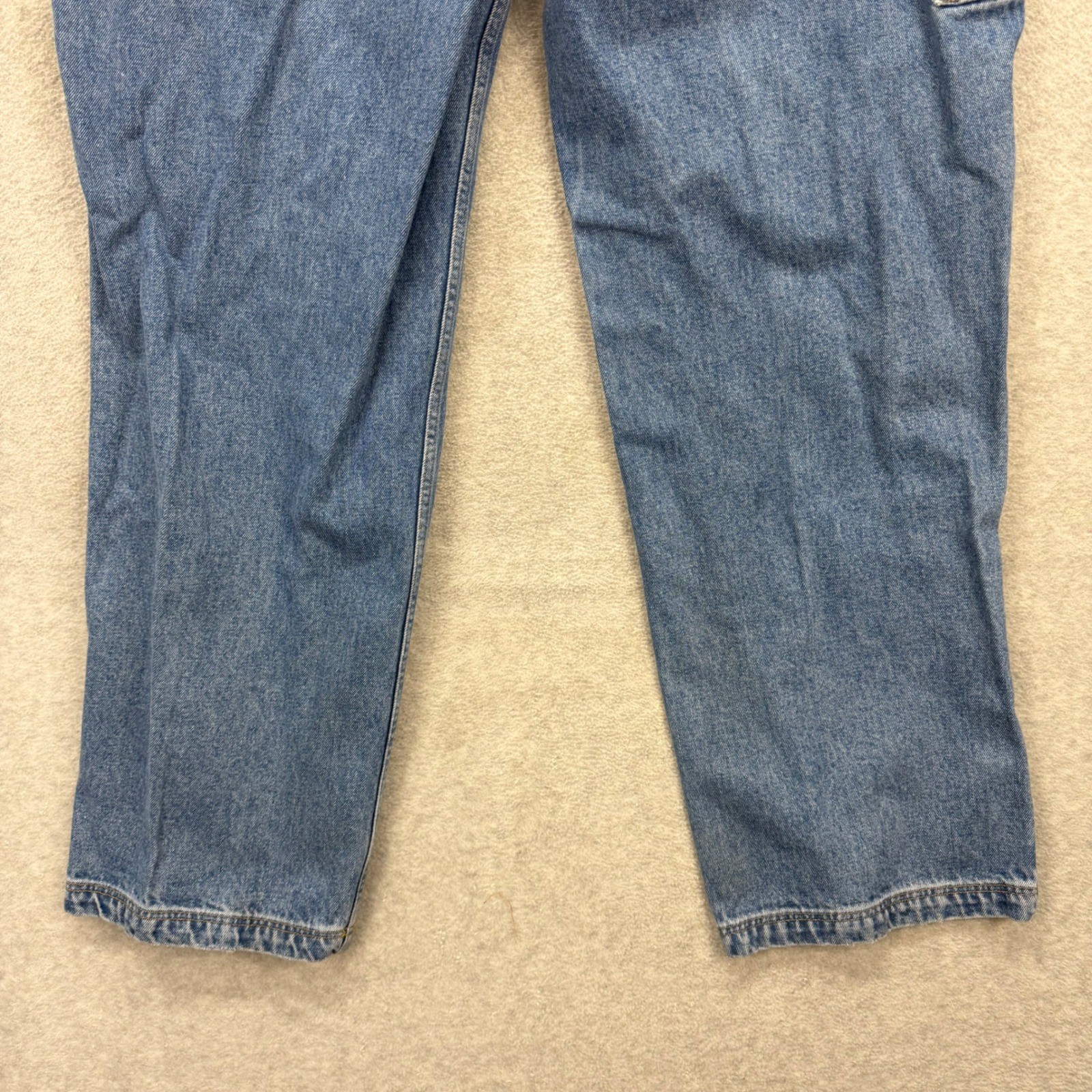 Polo Jeans Co Ralph Lauren Carpenter Jeans Mens 38×32 Blue Denim Pant Worker Y2K