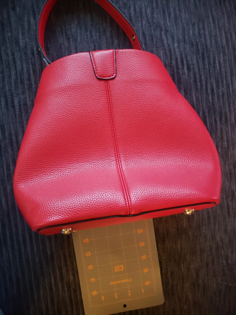 Joy SUSAN 100% Vegan Leather Hobo / Satchel Womens Purse NWOT Red
