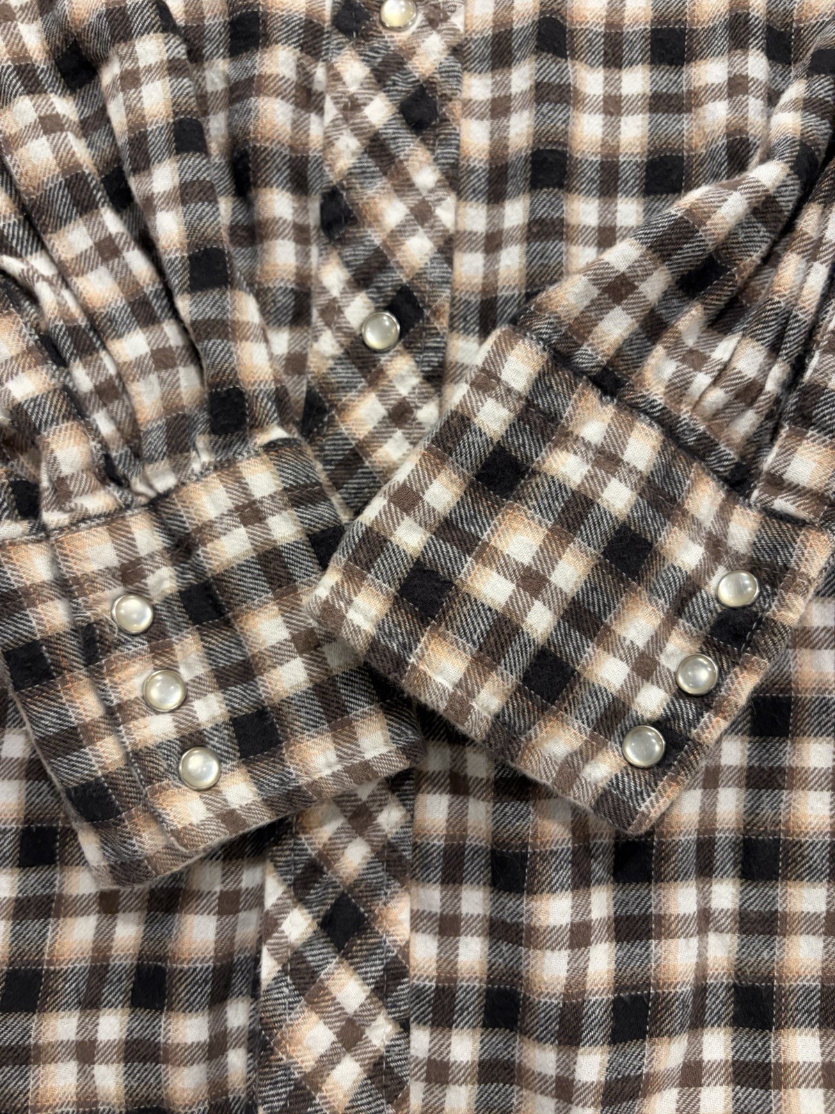 VTG Men’s XL Wrangler Flannel Plaid Shirt