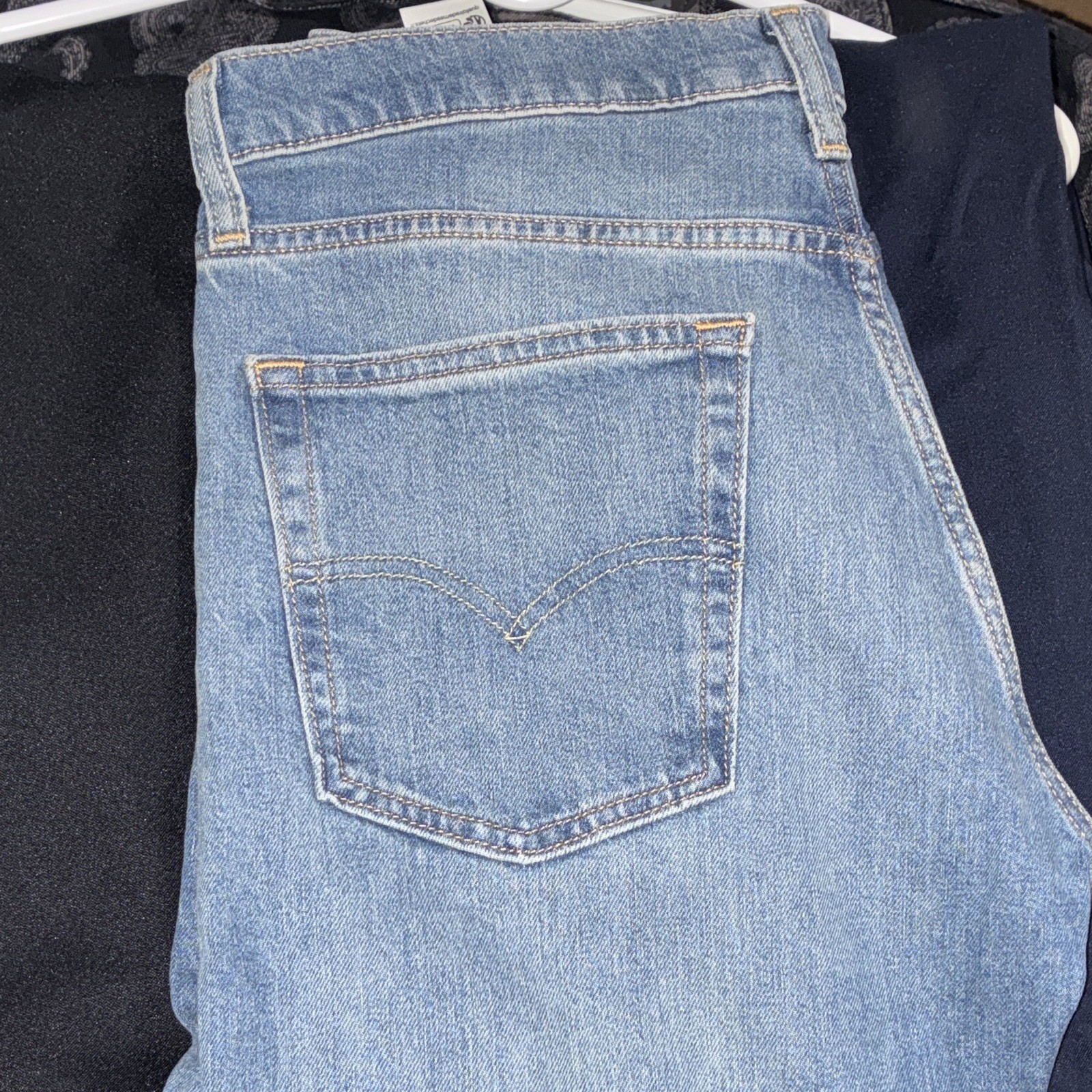 Levi’s Men’s Levi’s Flex Blue Denim Slim Fit Stretch Jeans Medium Wash