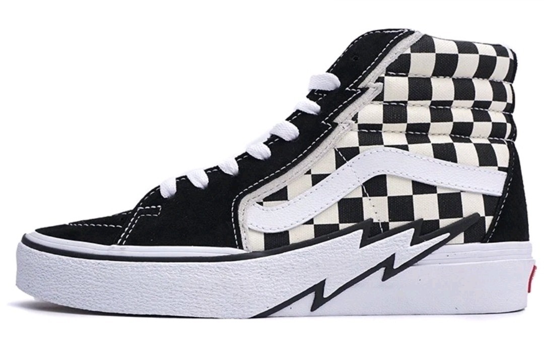 Sk8 Vans Hi ‘Bolt Checkerboard’ – VN0A5JIVA04 US 6.5 New In Box