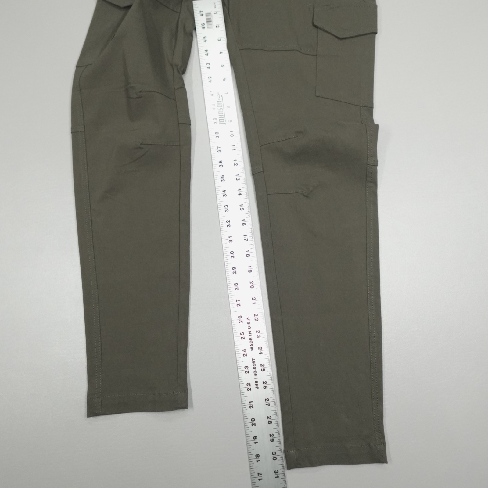 Projek Raw Bungee flex Cargo Pants Men Size 30 Classic Slim Fit Green 147101F