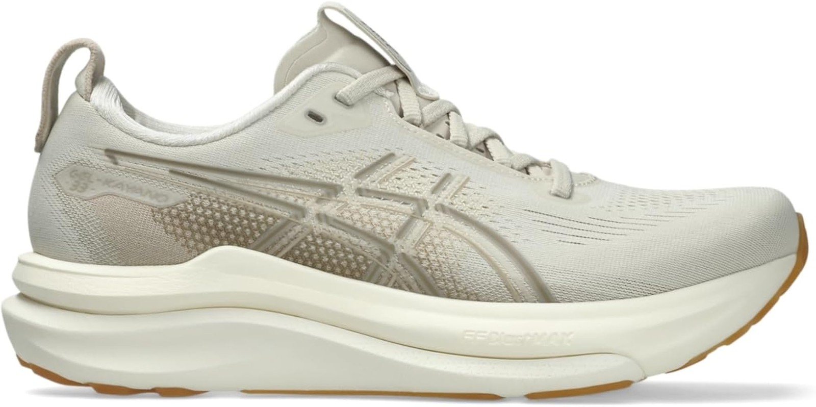 ASICS Women’s Gel-Kayano 33 Running Shoes – Oatmeal/Cream – 11