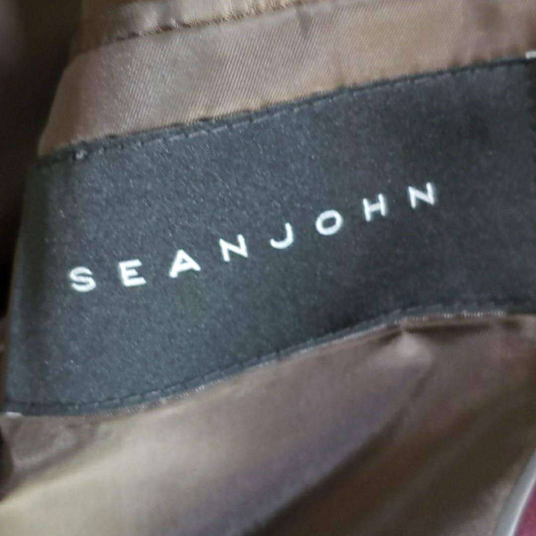 Sean John Suit Jacket Mens 40R Brown Polyester Rayon Two Button Notch Lapel