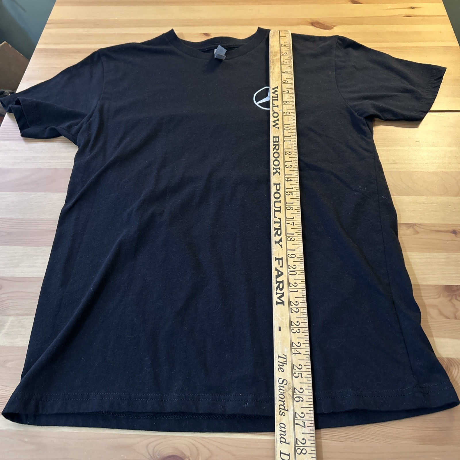 Mercedes Next Level CVC Crew Neck T-shirt, Black, Size Medium. Excellent