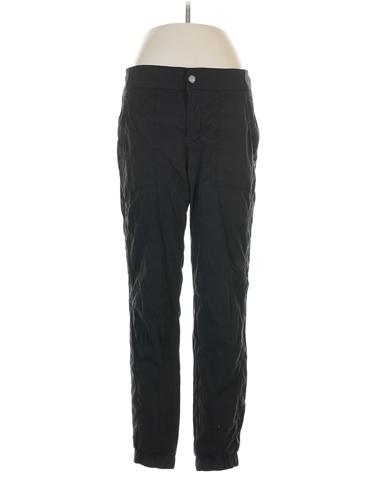 Athleta Women Black Casual Pants 8