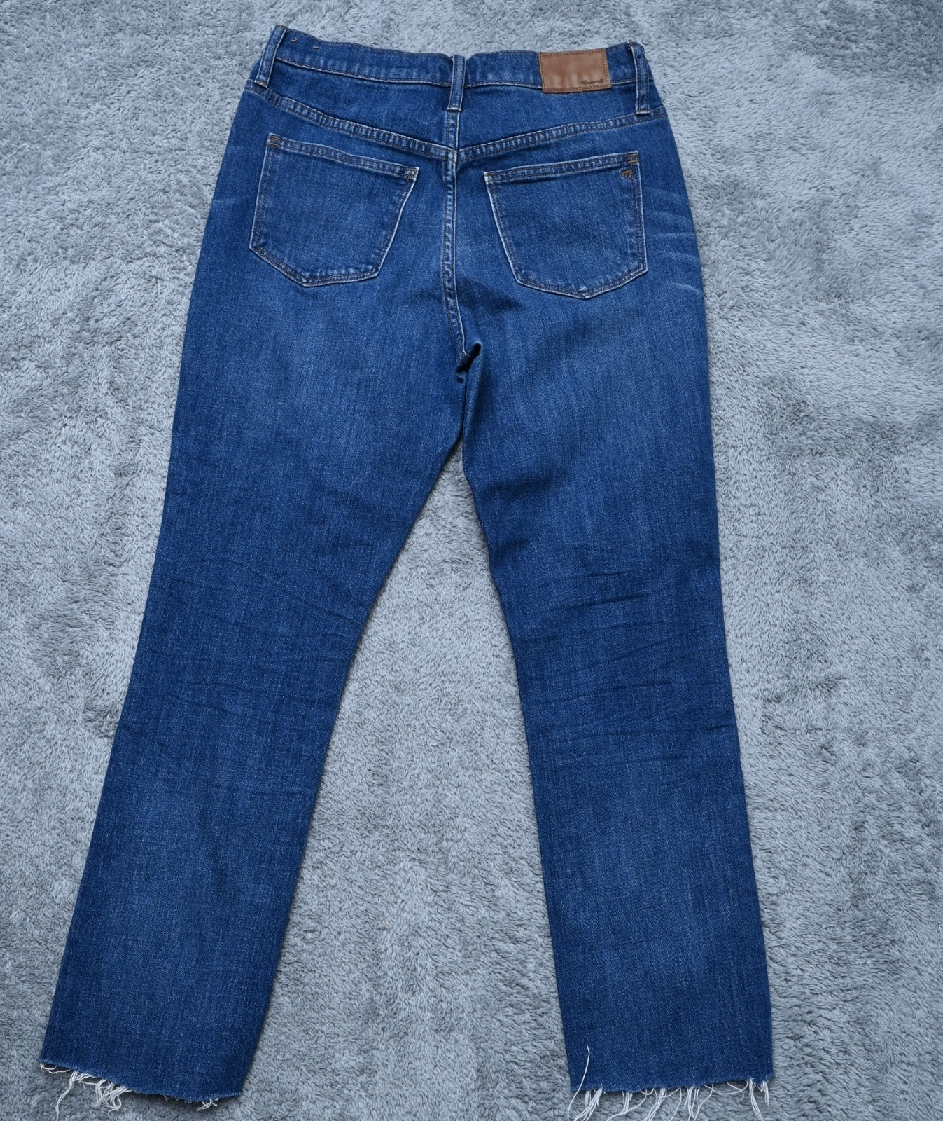 Madewell The High Rise Slim Boyjean Size 27 Medium Wash 98% Cotton & 2% Elastane