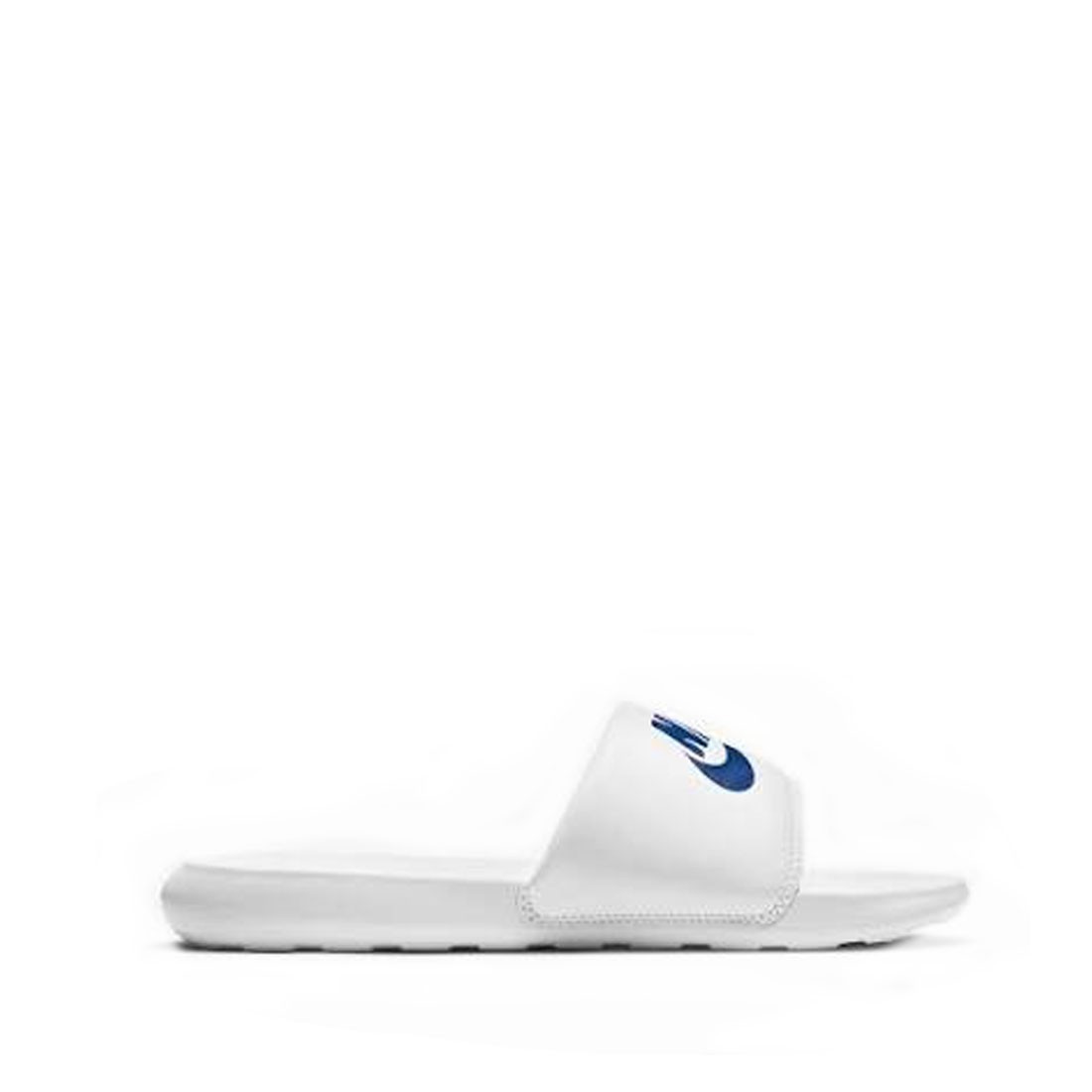 Nike Men Victori One Slide White Game Royal Blue Sandal Gym Shower CN9675-102