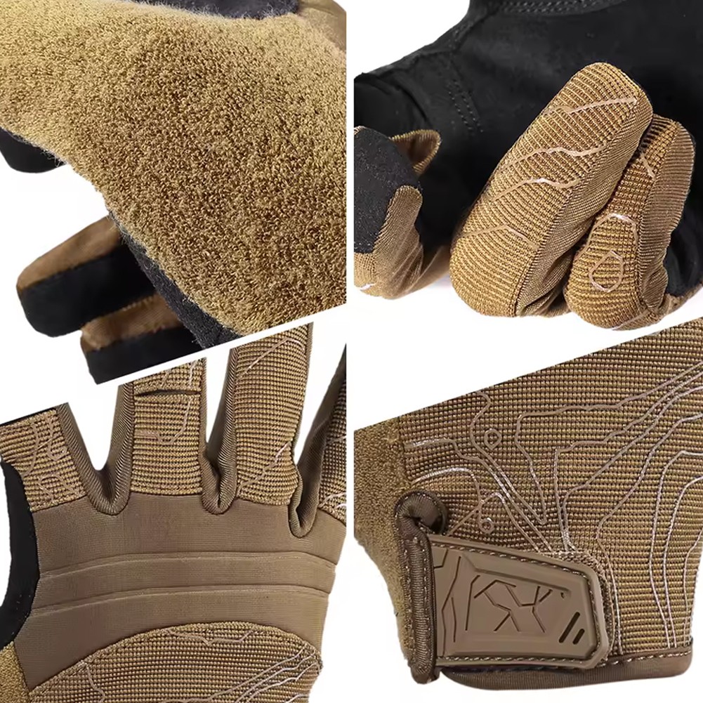 Men Cycling Gloves Tactical Touch Screen Breathable Hunting Bicycle Riding Glove
